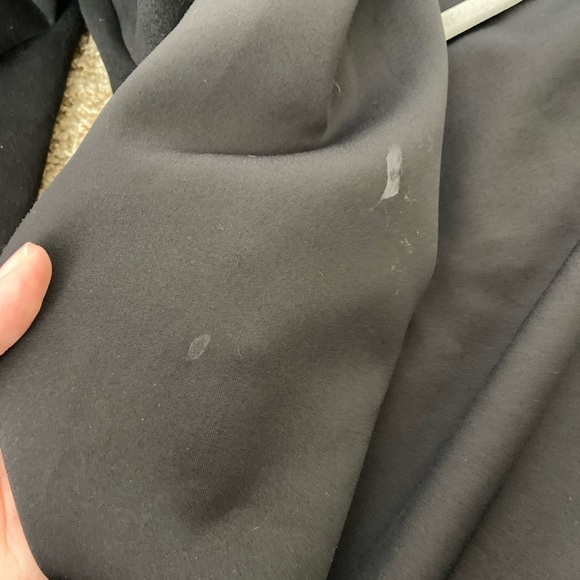 ZARA • Black Faux Suede Hooded Jacket Sz S - Picture 7 of 7